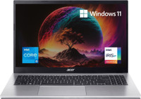 Acer Aspire 3 Intel Core i5 12th Gen - (8 GB/512 GB SSD/Windows 11 Home) A315-59-50CP Thin and Light Laptop(15.6 inch, Pure Silver, 1.7 kg)