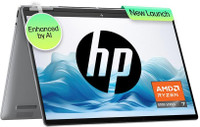 HP ENVY AMD Ryzen 7 Octa Core 8840HS - (16 GB/512 GB SSD/Windows 11 Home) 14-fa0052AU Thin and Light Laptop(14 Inch, Mineral Silver, 1.44 Kg, With MS Office)