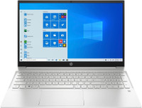 HP Pavilion AMD Ryzen 5 Hexa Core 5500U - (8 GB/512 GB SSD/Windows 11 Home) 15-eh1101AU Thin and Light Laptop(15.6 Inch, Natural Silver, 1.75 Kg, With MS Office)
