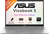 ASUS Vivobook S14 (2026) with Metallic Design, Gaming Grade CPU AMD Ryzen 5 220 - (16 GB/512 GB SSD/Windows 11 Home) M3407HA-LY136WS Thin and Light Laptop(14 inch, Cool Silver, 1.4 kg, With MS Office)