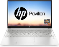 HP Pavilion AMD Ryzen 5 Hexa Core 5625U - (8 GB/512 GB SSD/Windows 11 Home) 15-eh2018AU Thin and Light Laptop(15.6 Inch, Natural Silver, 1.75 Kg, With MS Office)