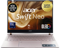 Acer Swift Neo OLED AI PC Intel Core Ultra 5 115U - (16 GB/1 TB SSD/Windows 11 Home) SFN14-54H Thin and Light Laptop(14 Inch, Metallic Brown, 1.3 Kg, With MS Office)