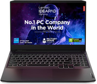 Lenovo IdeaPad Gaming 3 Intel Core i5 11th Gen 11300H - (16 GB/512 GB SSD/Windows 11 Home/4 GB Graphics/NVIDIA GeForce RTX 3050) 15IHU6 | 15IHU6D1 Gaming Laptop(15.6 Inch, Shadow Black, 2.25 Kg, With MS Office)