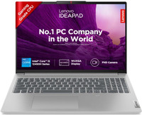 Lenovo IdeaPad Slim 5 Intel Core i5 12th Gen 12450H - (16 GB/1 TB SSD/Windows 11 Home) IdeaPad Slim 5 Laptop(16 inch, Cloud Grey, 2.750 kg, With MS Office)