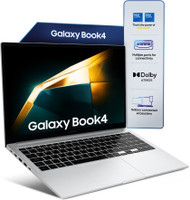 Samsung Galaxy Book4 (i5 14th Gen) Intel Core 5 120U - (16 GB/512 GB SSD/Windows 11 Pro) NP750XGK-KS2IN / NP750XGK-LS2IN / NP754XGK-LS2IN Thin and Light Laptop(15.6 Inch, Silver, 1.55 Kg, With MS Office)