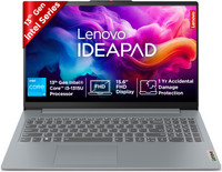 Lenovo IdeaPad Slim 3 with 1Yr ADP Intel Core i3 13th Gen 1315U - (8 GB/512 GB SSD/Windows 11 Home) 15IRU8 Thin and Light Laptop(15.6 Inch, Arctic Grey, 1.62 Kg, With MS Office)