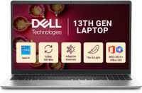 DELL Inspiron 15 MSO'24 with Backlit KB Intel Core i5 13th Gen 1334U - (16 GB/1 TB SSD/Windows 11 Home) 3530 Thin and Light Laptop(15 Inch, Platinum Silver, 1.62 Kg, With MS Office)