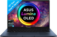 ASUS Zenbook 14 OLED Intel EVO P-Series Intel Core i7 13th Gen 1360P - (16 GB/512 GB SSD/Windows 11 Home) UX3402VA-KM741WS Thin and Light Laptop(14 Inch, Ponder Blue, 1.39 kg, With MS Office)