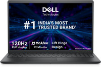 DELL 15 AMD Ryzen 3 Quad Core 7320U - (8 GB/512 GB SSD/Windows 11 Home) Inspiron 3535 / 15 DC 15255 Thin and Light Laptop(15.6 inch, Carbon Black, 1.67 kg, With MS Office)