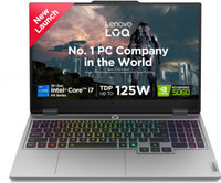 Lenovo LOQ 2025 Intel Core i7 13th Gen 13700HX - (16 GB/1 TB SSD/Windows 11 Home/8 GB Graphics/NVIDIA GeForce RTX 5060) LoQ 15IRX10 Gaming Laptop(15.6 inch, Luna Grey, 2.4 Kg, With MS Office)