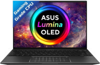 ASUS Zenbook 14X OLED AMD Ryzen 5 Hexa Core 5600HS - (16 GB/512 GB SSD/Windows 11 Home) UM5401QA-KM541WS Thin and Light Laptop(14 Inch, Glass Jade Black, 1.40 kg, With MS Office)