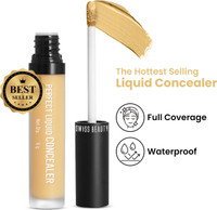 SWISS BEAUTY Liquid Lightweight Concealer | Full Coverage | Easy Blend | Matte Finish Concealer(Yellow, 6 ml)