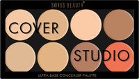 SWISS BEAUTY Ultra Base Concealer Cream Palette | Lightweight Color Corrector Concealer(Multicolor, 19 g)