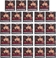 DELUXE Nirodh Lubricated Condoms (Pack of 120), Secret Delivery Condom(Set of 24, 120 Sheets)
