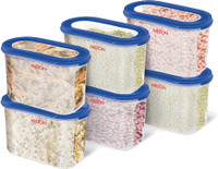 MILTON Plastic Utility Container  - 1200 ml(Pack of 6, Blue)