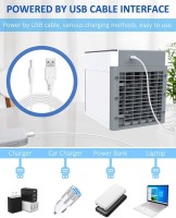View geutejj 30 L Room/Personal Air Cooler(Multicolor, Artic Air Cooler Mini Air Cool for home and office 081) Price Online(geutejj)