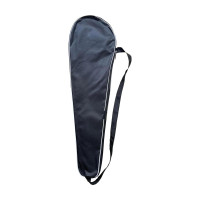MRTSPORTS Batmintion Cover Polyester Material With Standard Strap All Size Racket Cover Racquet Carry Case/Cover Free Size(Black)
