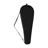 PANCHTATAVA Badminton Racket Cover Bag Waterproof with Adjustable Shoulder Strap Racquet Carry Case/Cover Free Size(Black)