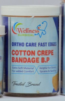 Wellness COTTON CREPE BANDAGE 8CM*4M Crepe Bandage