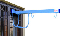 Get IT Blue Window Cradle Premium Strong Metal and 100 % Baby Safety Stand Alone(Blue)