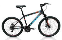 CRADIAC GLOBETROTTER 21 SPEED 26 T Hybrid Cycle/City Bike(21 Gear, Black)