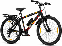 XCi Beastrider 26T 7 Speed Gear Cycle for Adult with Rigid Fork 26 T (inch) Mountain Cycle(7 Gear, Red, Black, Rigid)