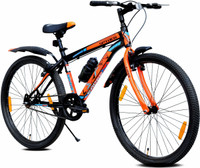 LEADER Spyder 27.5T MTB Cycle/Bike Single Speed with Complete Accessories 27.5 T Mountain Cycle(Single Speed, Black, Orange)