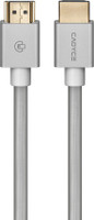 CADYCE HDMI Cable 3 m Ultra High Speed 8K HDMI Cable with Ethernet (3M) (CA-8KHDC3M)(Compatible with VRR, HDR, ARC, eARC, Grey, One Cable)