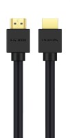 PHILIPS HDMI Cable 3 m SWV9433/00(Compatible with Computer, Gaming Console, TV, Black, One Cable)
