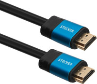 Stecker HDMI to HDMI Cable | 4K HDMI Cord 48Gbps 4K 60Hz Support HDR Dolby Vision 50 m HDMI Cable(Compatible with COMPUTER, Gaming Console, Multicolor, One Cable)