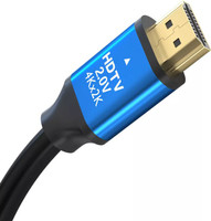 C & E HDMI Cable 15 m HDMI Cable 18Gbps 4K@60hz,8K@30Hz Ultra hd high Speed Quality Supports Ethernet(Compatible with TV, PS5, LAPTOP, COMPUTER, PS4, XBOX, LAPTOP, Black, Blue, One Cable)