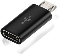 RALGUAT Reversible Micro USB 0.01 m USB 3.1 Type C Female to Micro USB Type B 2.0 Male Data Sync Adapter and Without Cable Charging Connector for Oppo & VIVO & Samsung All Smartphones and Tablets Multi-Color(Compatible with Mobile, Tablet, Multicolor, One Cable, NA)