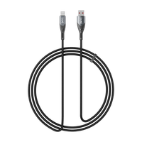 boAt Type C 1.2 m A to C 65W(Compatible with All devices with Type- C Port, Carbon Black, Grey, One Cable, USB Type A To USB Type C, 65 W)