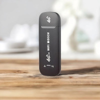 MARS 4G Wifi Hotspot Dongle For All Sim Support, High Speed 4G WiFi Dongle 150 Mbps Data Card ,Calls not Supported(Black)