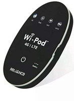 Reliance ZTE WD670 Unlocked 4G WiF hotspot 150 Mbps Data Card ,Calls not Supported(Black)