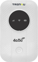 Trenzu 4G/5G LTE WiFi Dongle | 150Mbps Portable Hotspot | Universal SIM Support 150 Mbps Data Card ,Calls not Supported(White)