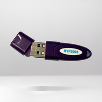 Diyan Retail HYP2003 HyperPKI Class 3 DSC Token | For Signature and Encryption | 150 Mbps Data Card with Call Support(Purple, with Key tags)