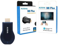 ROCKTECH M9 WiFi Display Wireless HDMI Adapter,Dongle 7.2 Mbps Data Card ,Calls not Supported(Black)