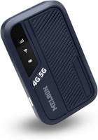 Melbon WT12 Wireless 4G/5G LTE WiFi Hotspot Device 21 Mbps Data Card ,Calls not Supported(Blue)