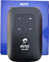 Airtel bmf422 4g 21 Mbps Data Card ,Calls not Supported(CHARCOAL BLACK)