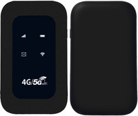 TechBox 4G LTE Wireless Dongle with Battery - Works with All SIM Networks 150 Mbps Data Card ,Calls not Supported(Black)