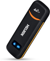 Melbon 4G LTE USB Dongle | SIM Supported | High Speed Internet for Laptop & PC 150 Mbps Data Card ,Calls not Supported(Black)