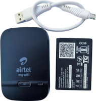 Airtel AMF-311WW 150 Mbps Data Card ,Calls not Supported(Black)