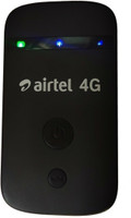 Airtel ZTE MF90 MIFI Unlocked Router(all Sim Supported) Shopping hub Data Card(Black)