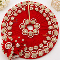 krishna shop zone Size-2, Red Fancy Dress for Laddu Gopal, Janmashtami Premium Poshak Dress(Cotton)
