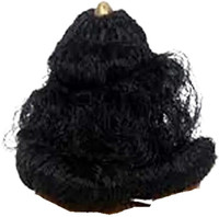 mjc Laddu Gopal Kanha ji Hair Shining Original Look Fancy Bal (Size 1) Dress(Fiber)
