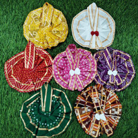 Navkunal Poshaak Combo of 7 pure cotton Laddu Gopal Dress, Kanha Poshaak, Thakur Ji, Size-(4-5) Dress(Cotton)