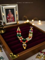 DURGA HOSIERY / ANY FASHION Pack of 7 Mala for Laddu Gopal and Other God - Goddess Deity Ornament(Combo of 7 mala)