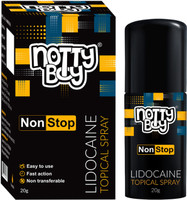 NottyBoy Lidocaine delay Spray For Men- Pack of 1(20 g)
