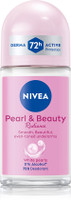 NIVEA Pearl and Beauty Radiance, Eventone Underarms, 0% Alcohol, 72h Derma Protection Deodorant Roll-on  -  For Women(50 ml)